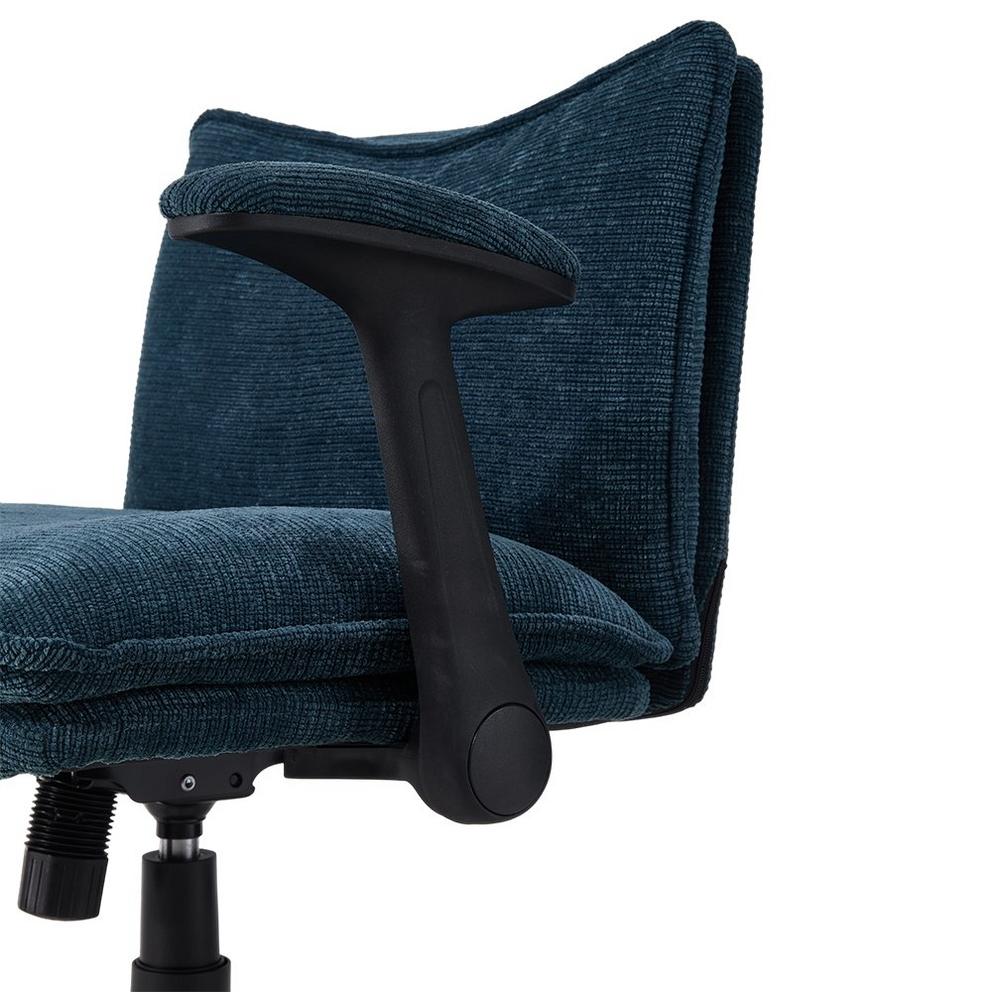 Kabinet UK Chenille Height-Adjustable Office Chair