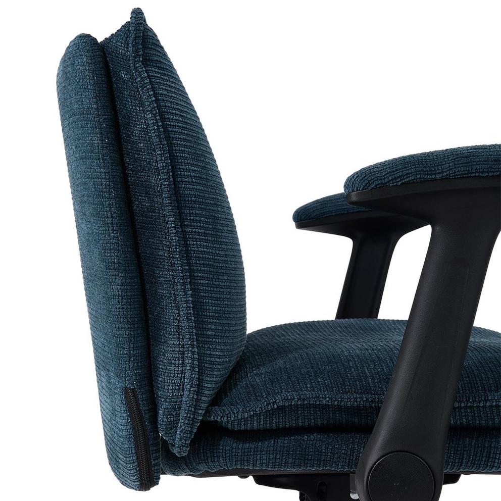 Kabinet UK Chenille Height-Adjustable Office Chair