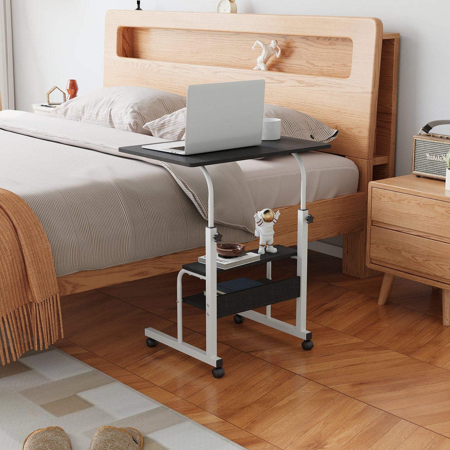 Kabinet UK Height Adjustable Mobile Overbed Table