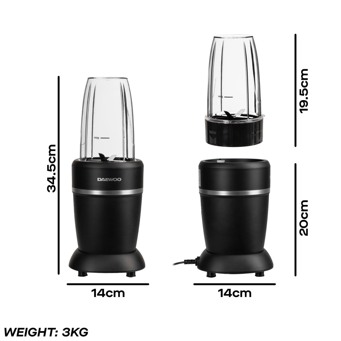 1000W Samurai Ultrablend Pro Blender