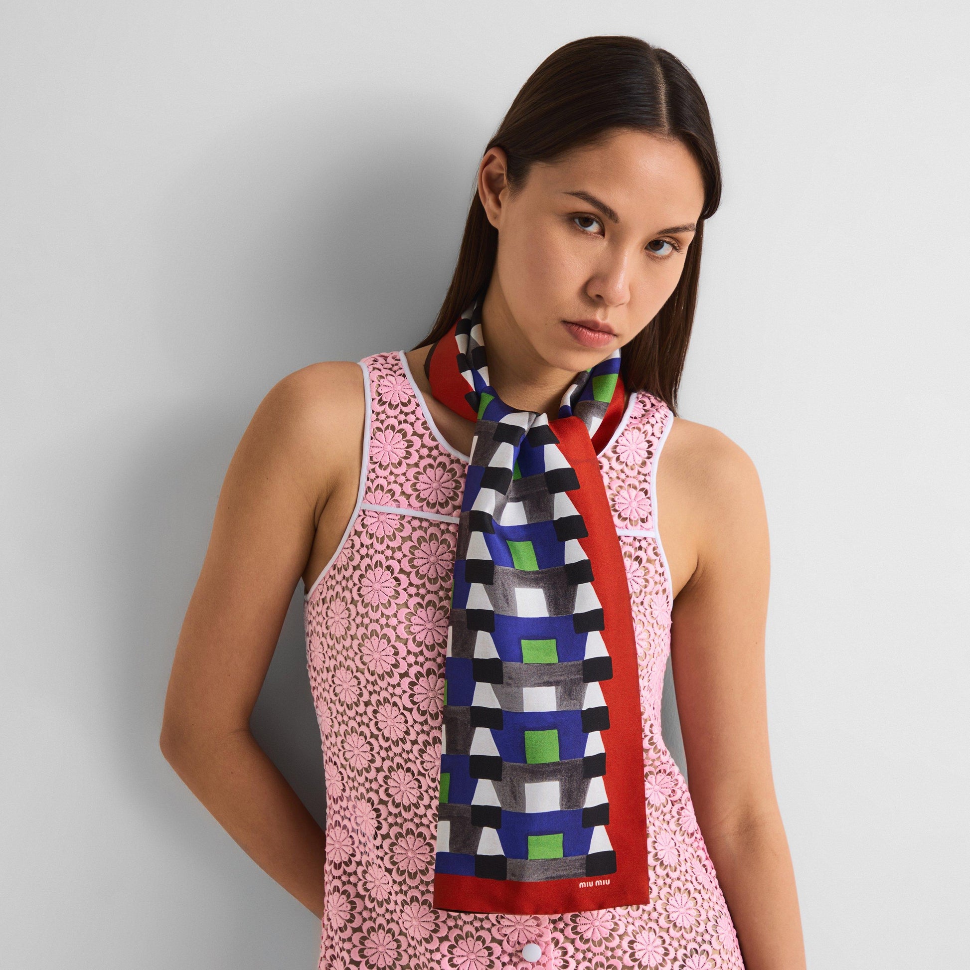 Miu Miu Women's Silk Scarf