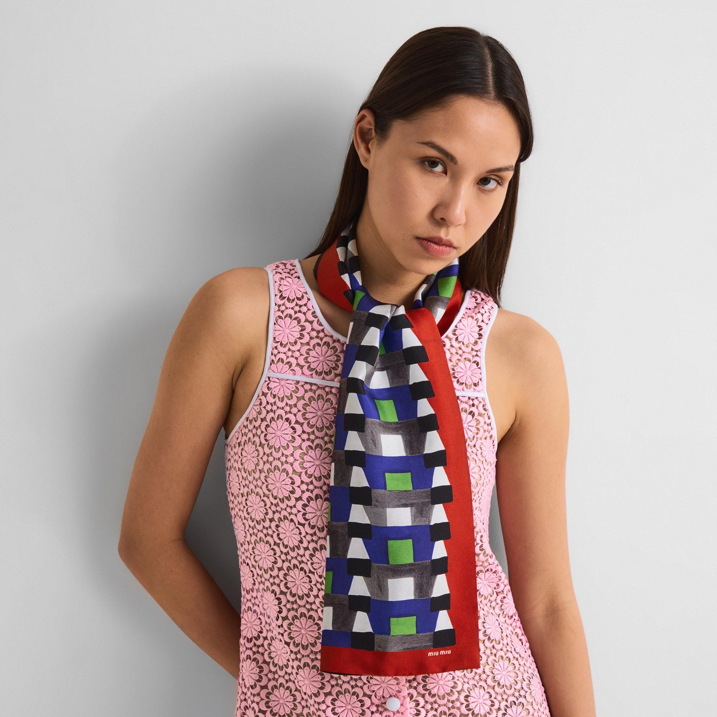 Miu Miu Women's Silk Scarf