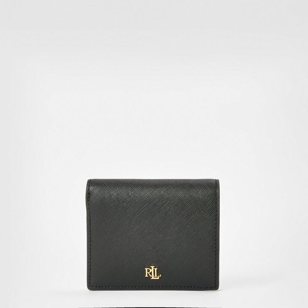 Women's Real Leather Compact Trifold Wallet