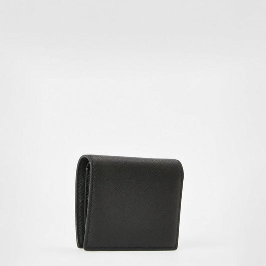 Women's Real Leather Compact Trifold Wallet