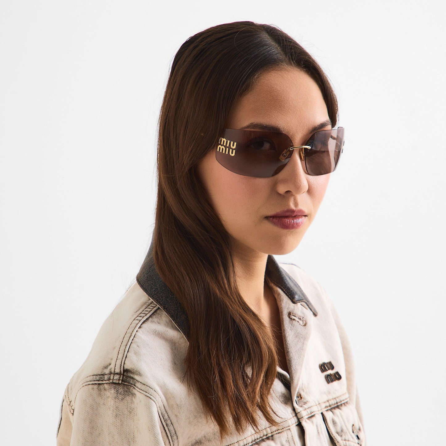 Miu Miu Women's Shield Sunglasses