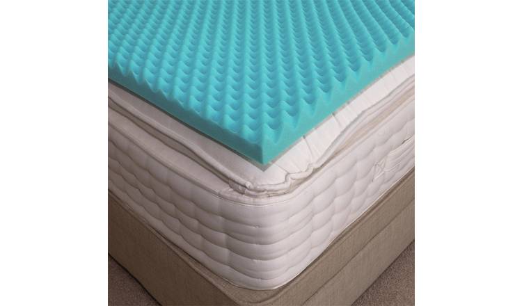 Aidapt 5.0cm Memory Foam Cool Mattress Topper - Single