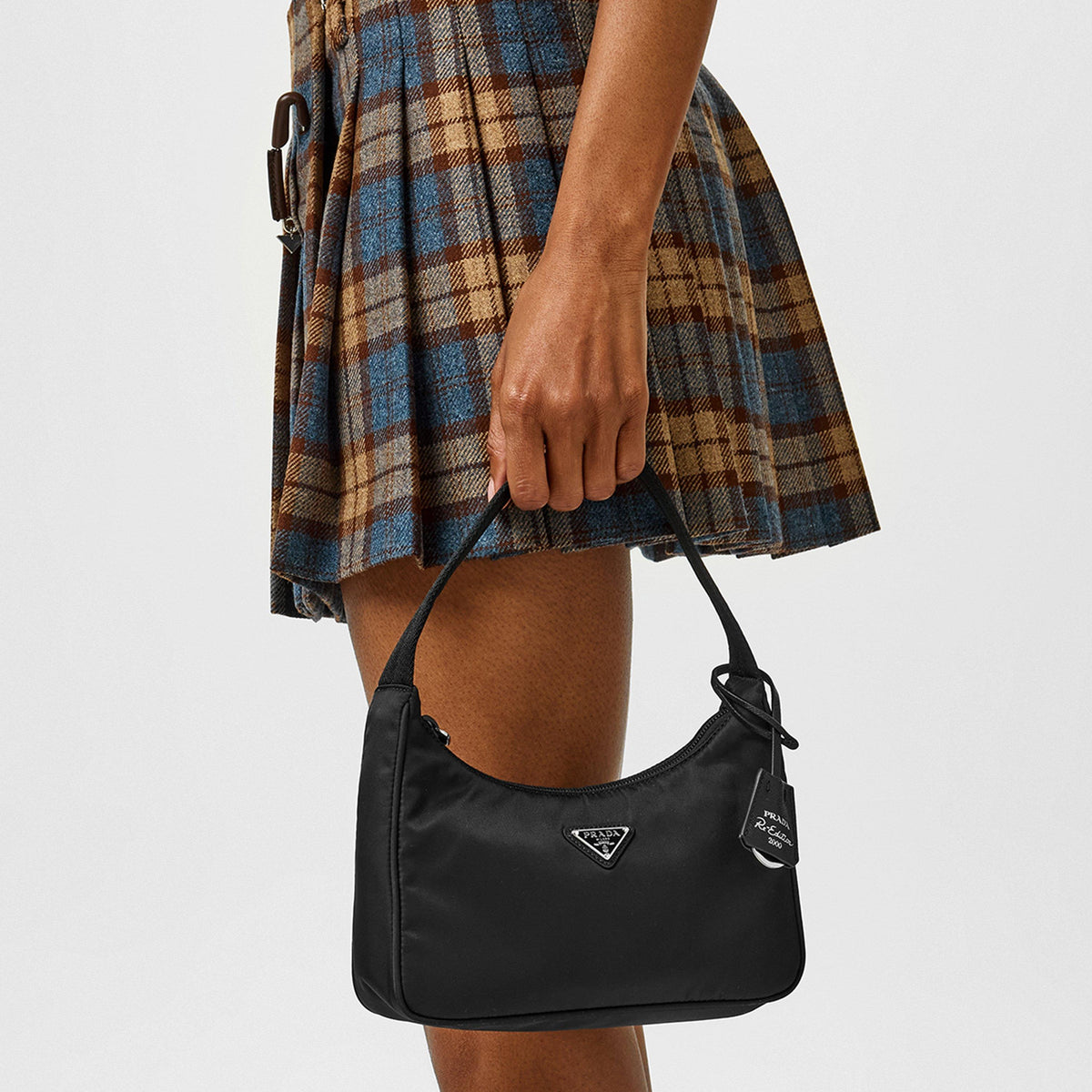 Prada Women'S Logo Re-Edition 2005 Mini Bag