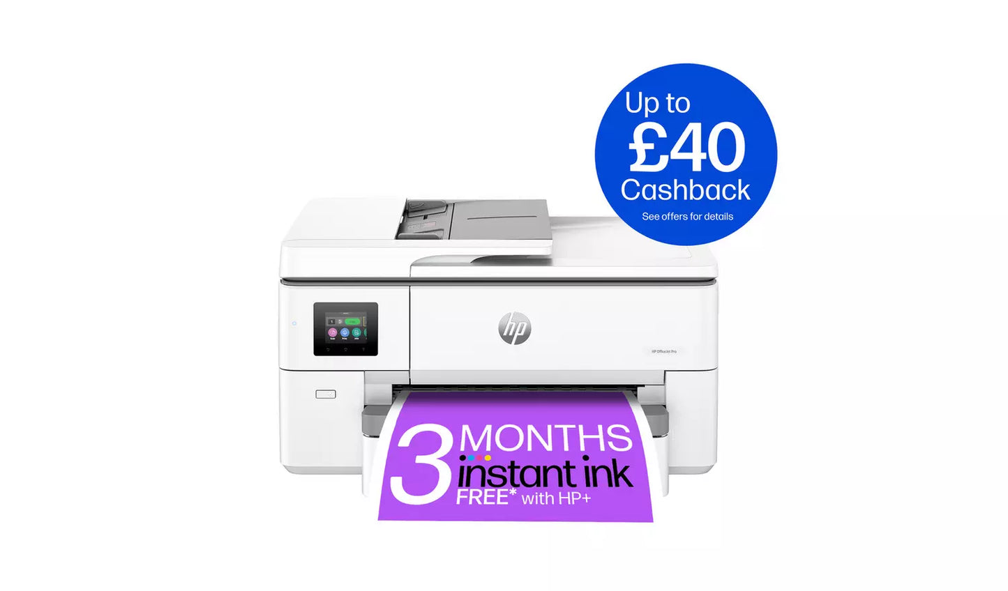 HP OfficeJet Pro 9720e A3 AiO Printer & 3 months Instant Ink