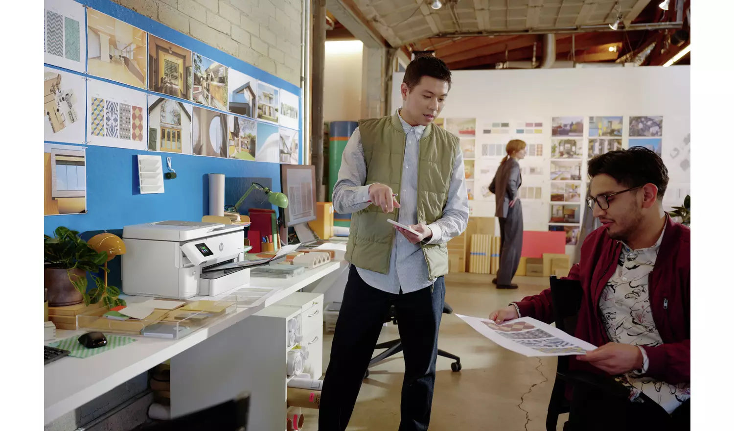 HP OfficeJet Pro 9720e A3 AiO Printer & 3 months Instant Ink