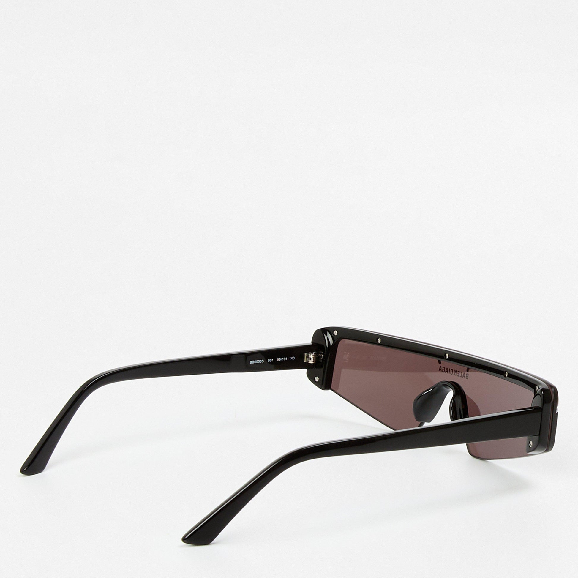 Balenciaga Rectangle Logo Sunglasses
