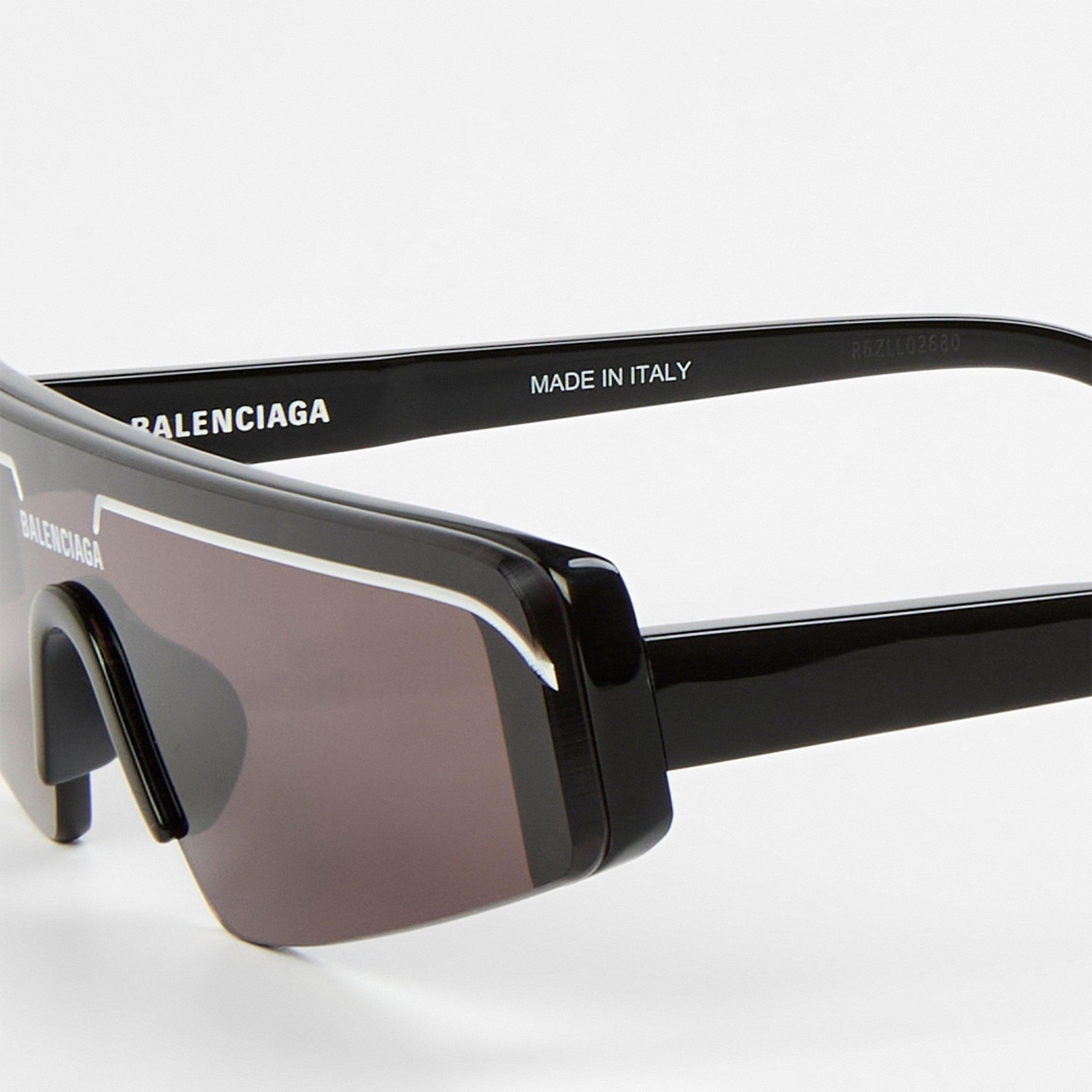 Balenciaga Rectangle Logo Sunglasses