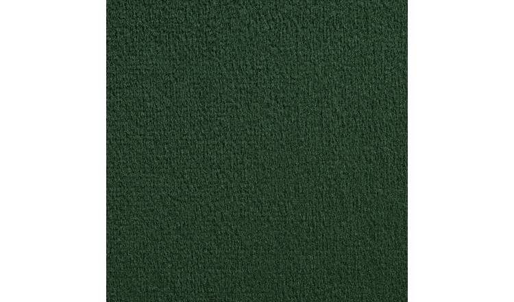 Argos Home Toby Velvet 3 Seater Recliner Sofa - Green