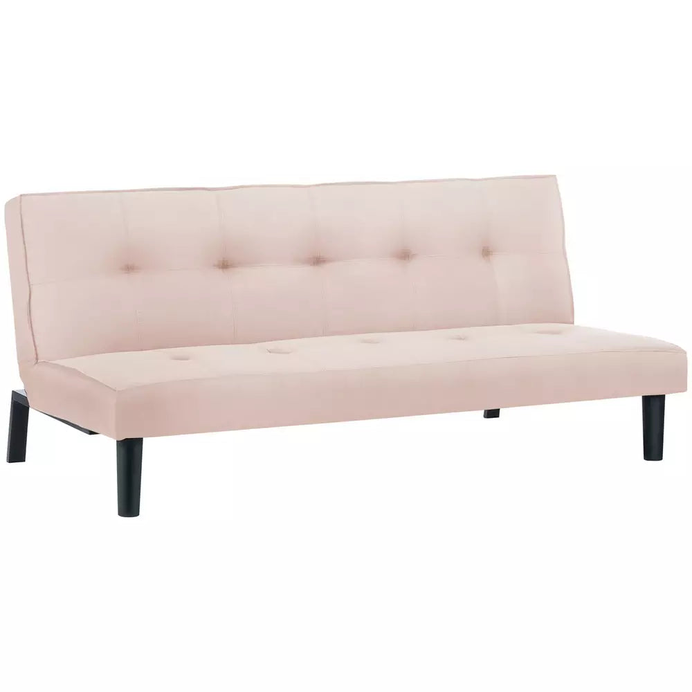Birlea Aurora Velvet Clic Clac Sofa Bed - Pink