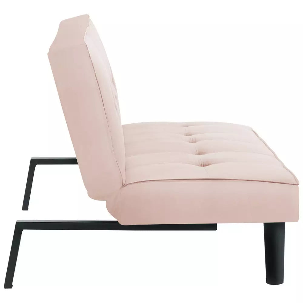 Birlea Aurora Velvet Clic Clac Sofa Bed - Pink