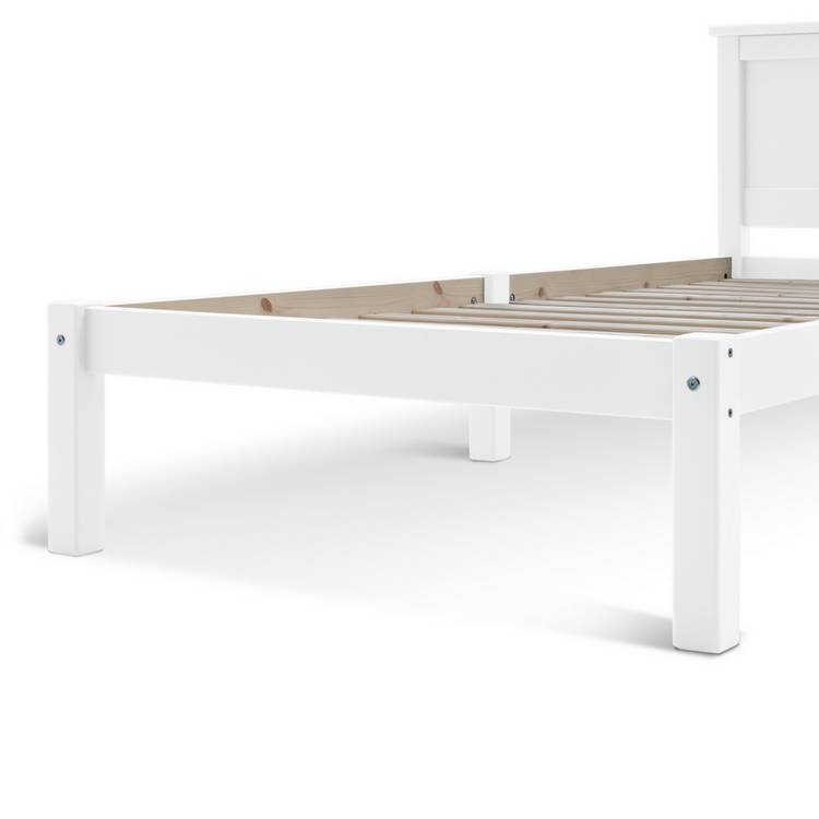 Habitat Brooklyn Single Bed Frame - White