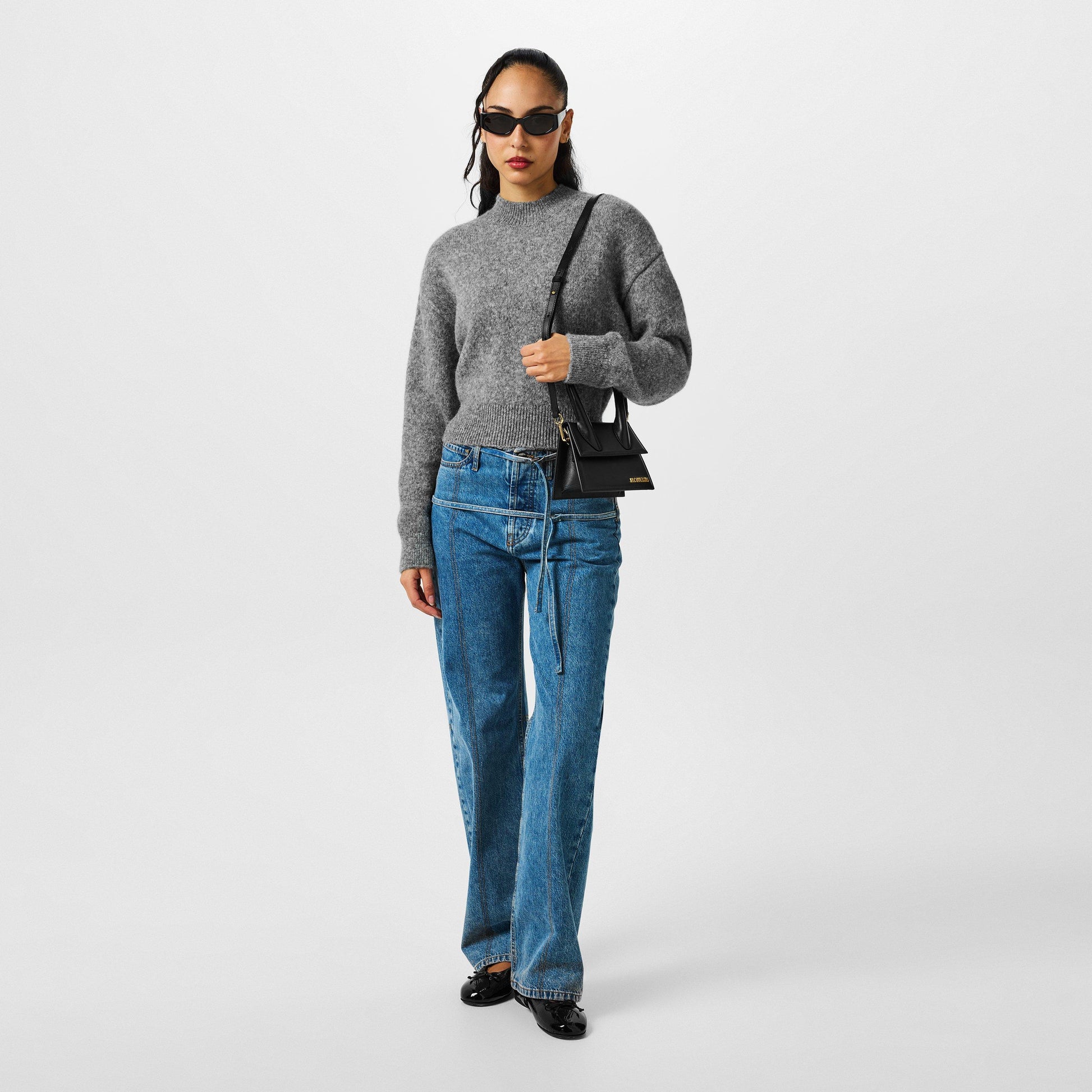 Jacquemus Women's Plain Leather Le Chiquito Moyen Bag