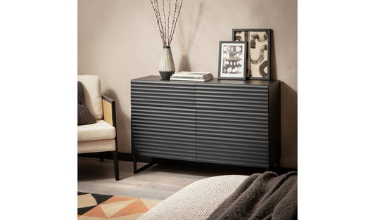 Habitat Cairo 6 Drawer Chest - Black
