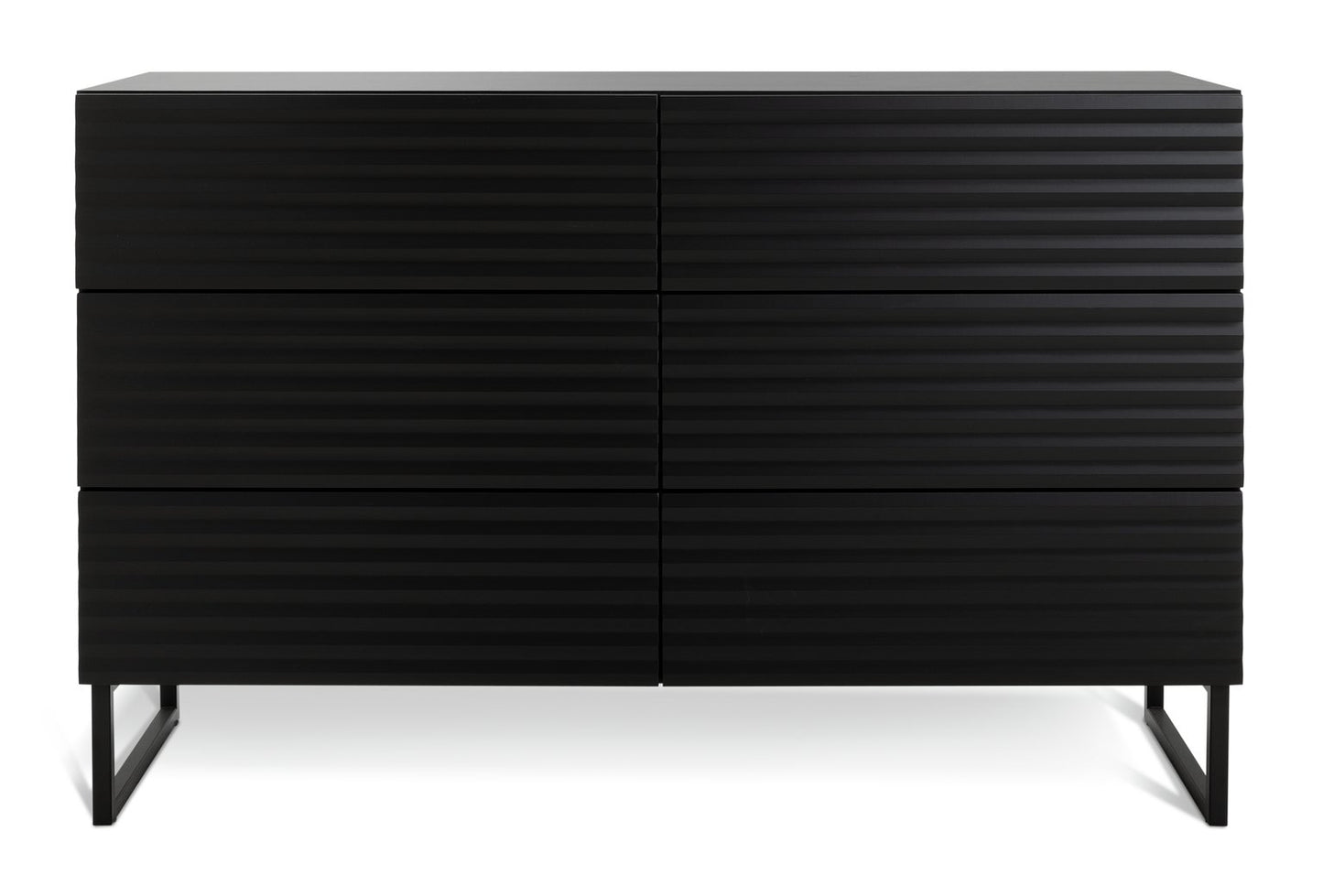 Habitat Cairo 6 Drawer Chest - Black