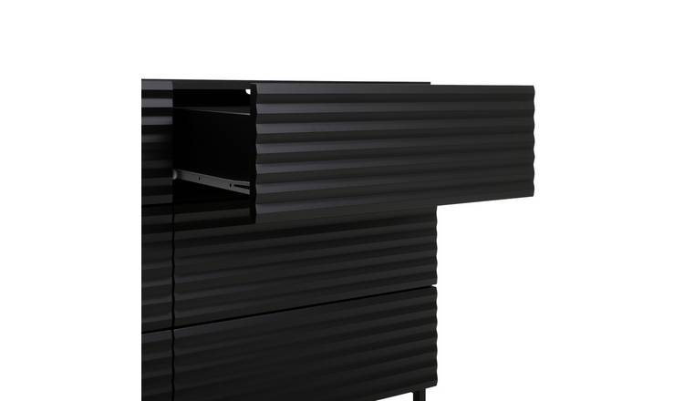 Habitat Cairo 6 Drawer Chest - Black
