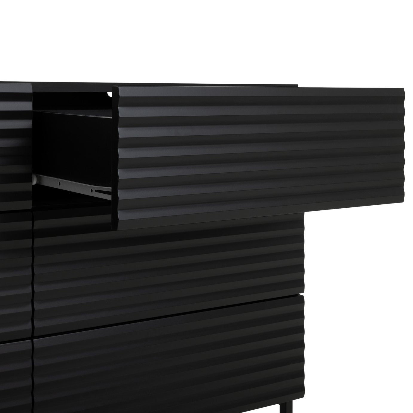 Habitat Cairo 6 Drawer Chest - Black