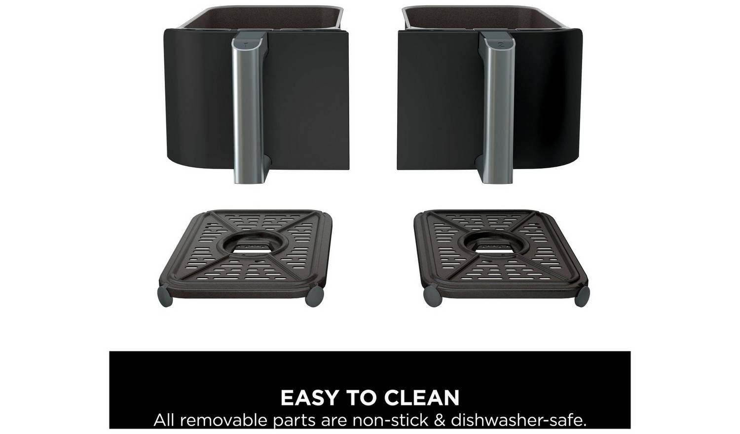 Ninja Foodi AF200UK 4-in-1 7.6L Air Fryer - Black