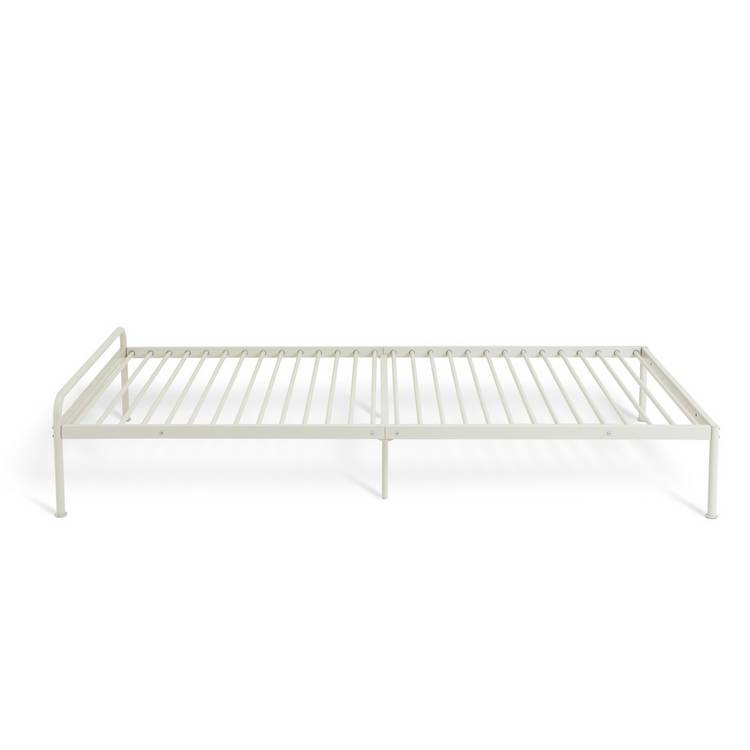 Habitat Monty Single Platform Bed Frame - Light Grey