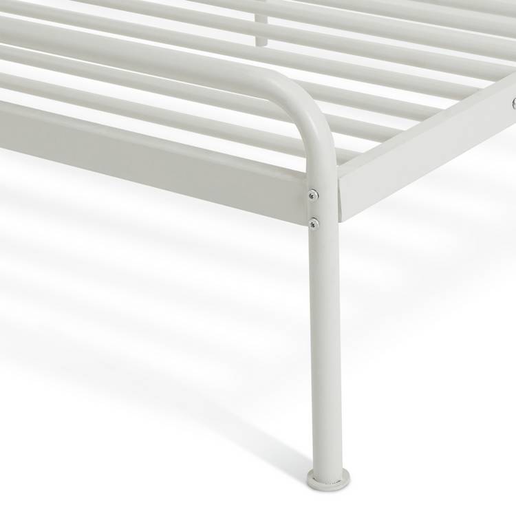 Habitat Monty Single Platform Bed Frame - Light Grey