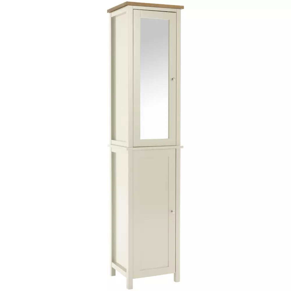 Argos Home Livingston Tallboy - Cream