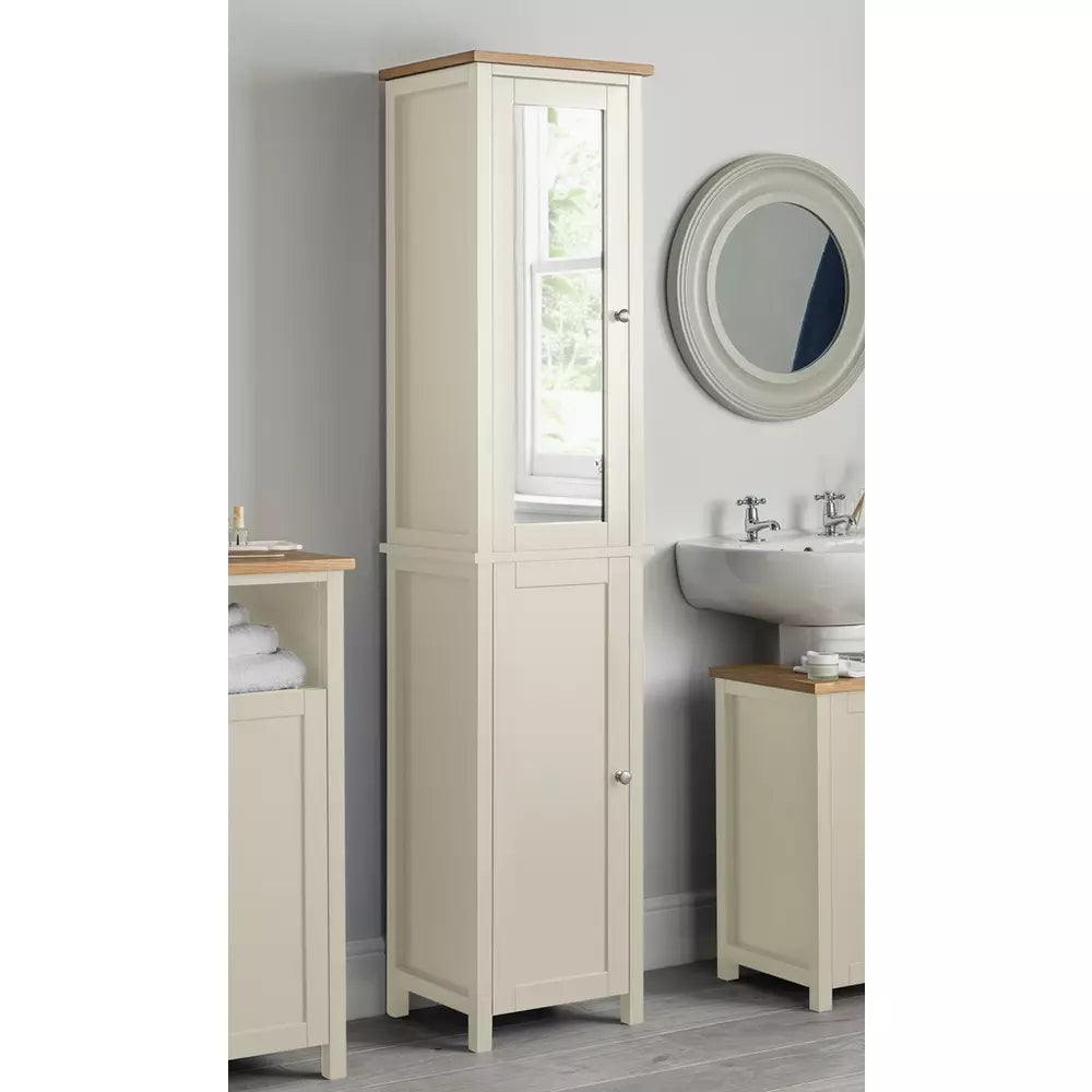 Argos Home Livingston Tallboy - Cream