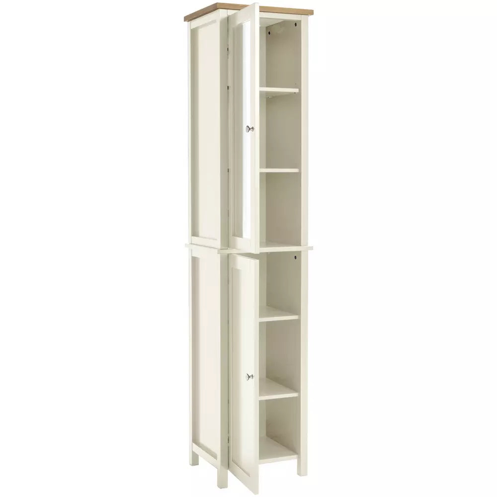 Argos Home Livingston Tallboy - Cream