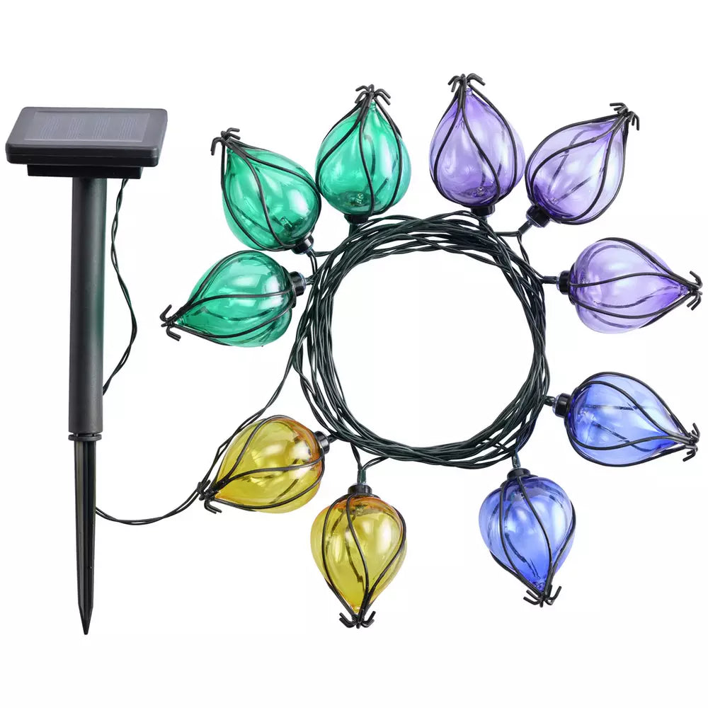 Garden by Sainsburys Solar Balloon String Lights
