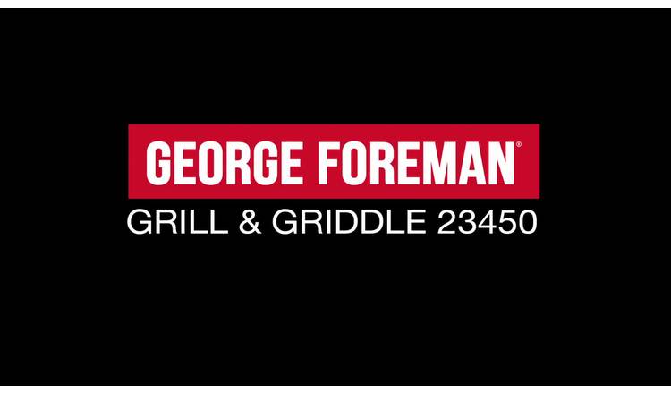 George Foreman Large Variable Temp Grill & Griddle 23450