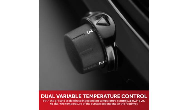 George Foreman Large Variable Temp Grill & Griddle 23450