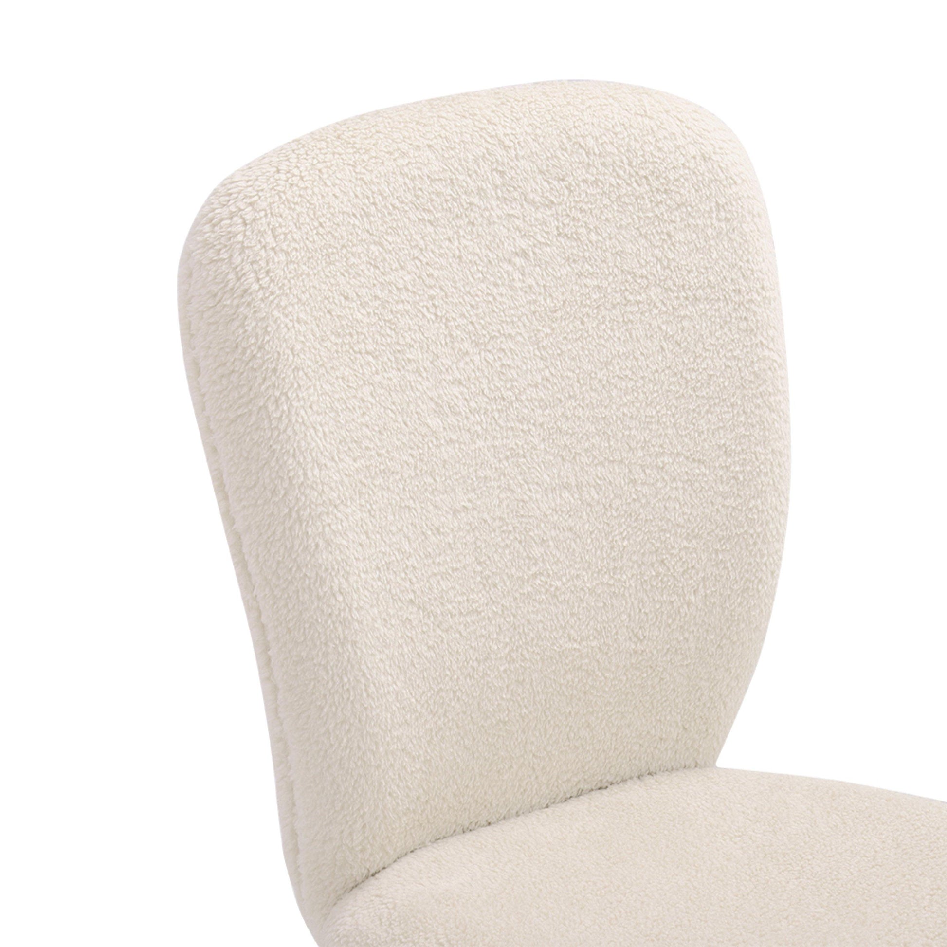 Kabinet UK Plush Swivel Office Chair