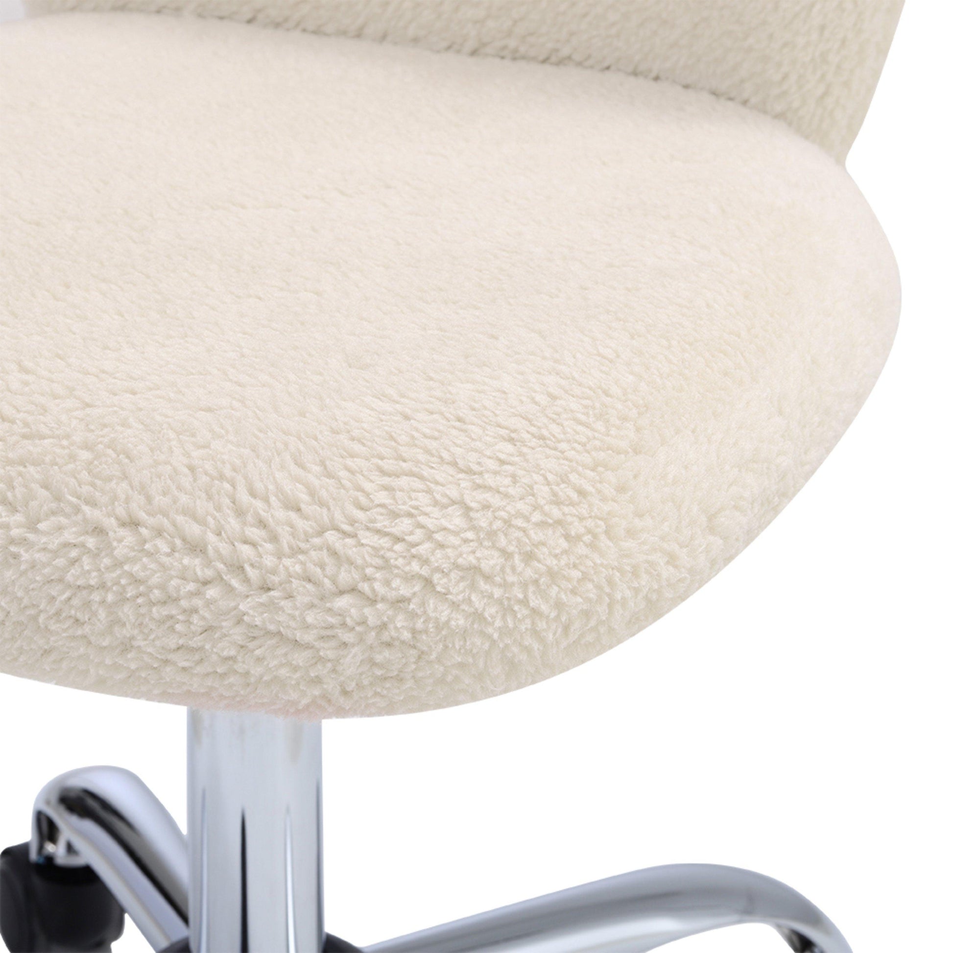 Kabinet UK Plush Swivel Office Chair