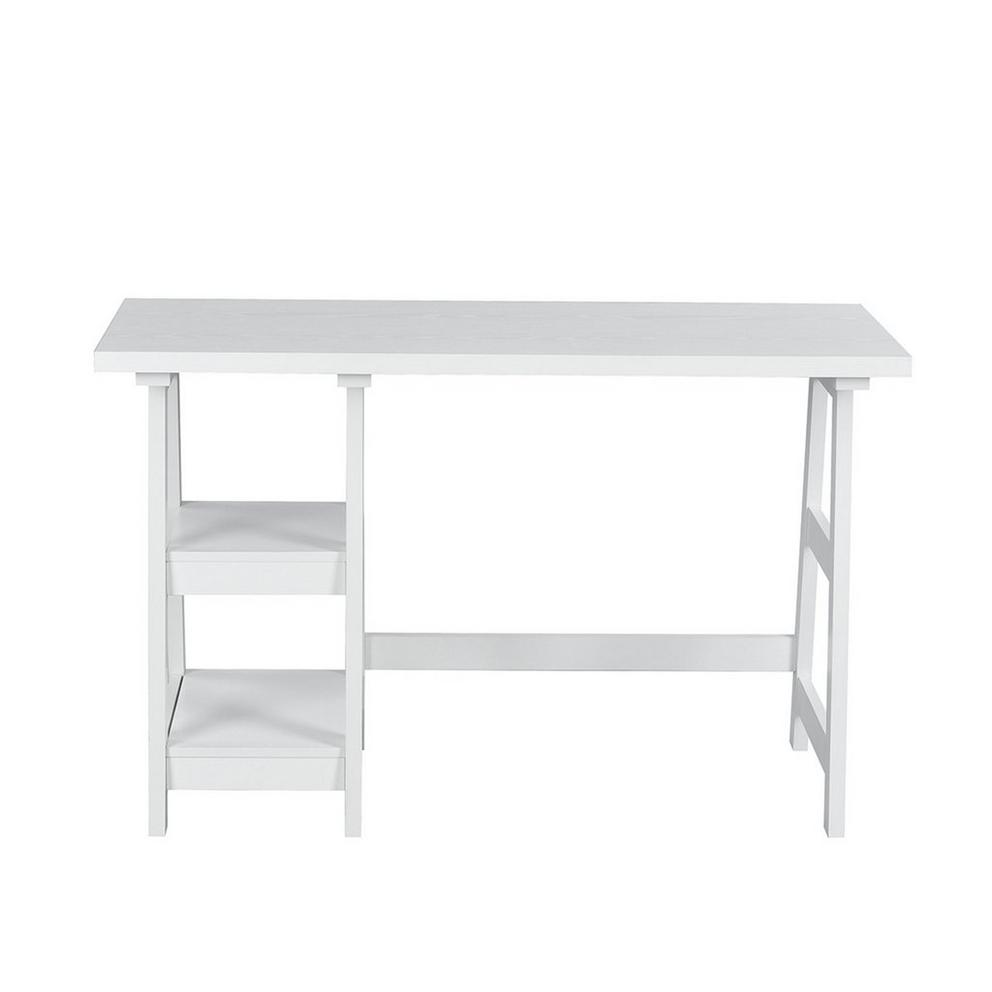FurnitureR Afra 120cm Desk with Two Sheves