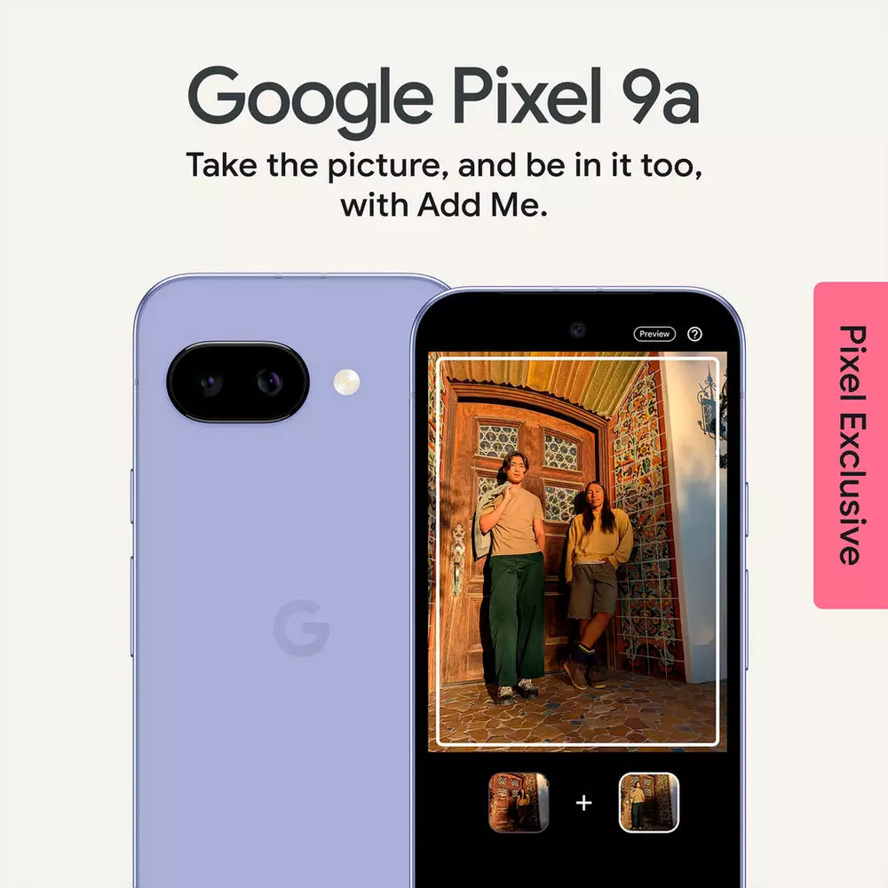 SIM Free Google Pixel 9a 5G 128GB AI Mobile Phone - Iris