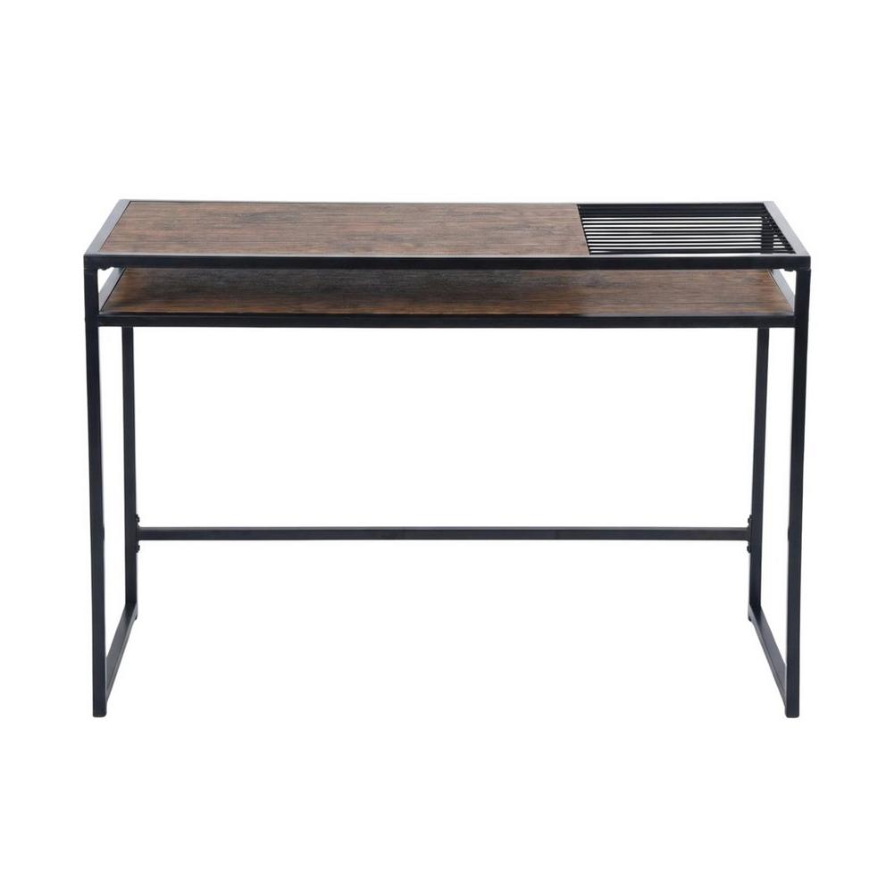 FurnitureR Line Alfi 110cm Desk with One Shelf