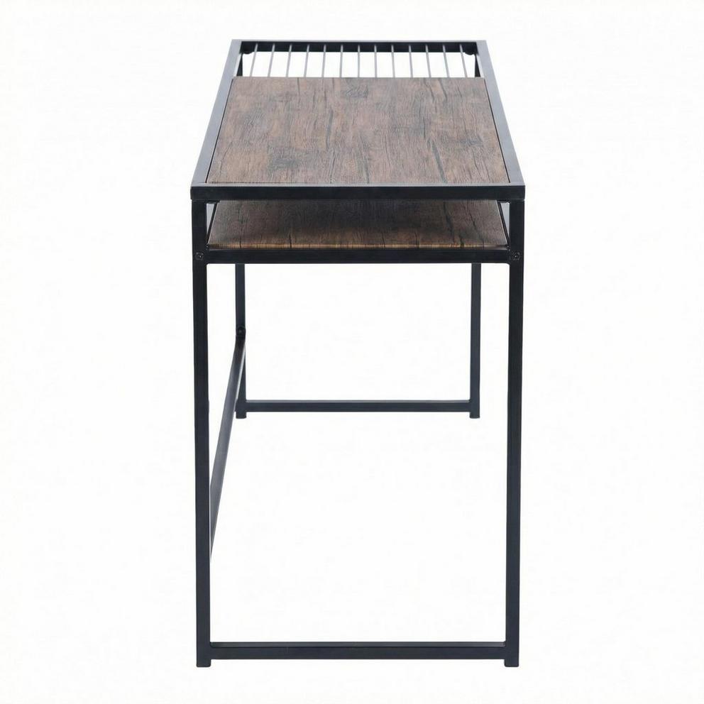 FurnitureR Line Alfi 110cm Desk with One Shelf