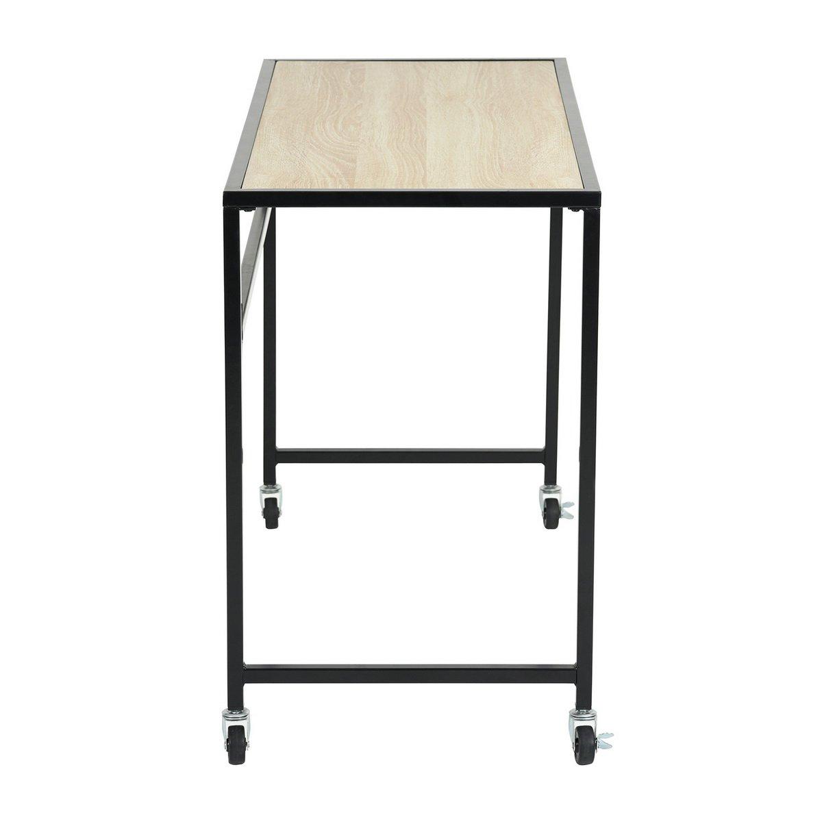 FurnitureR Waikaia 100cm Desk with Wheels