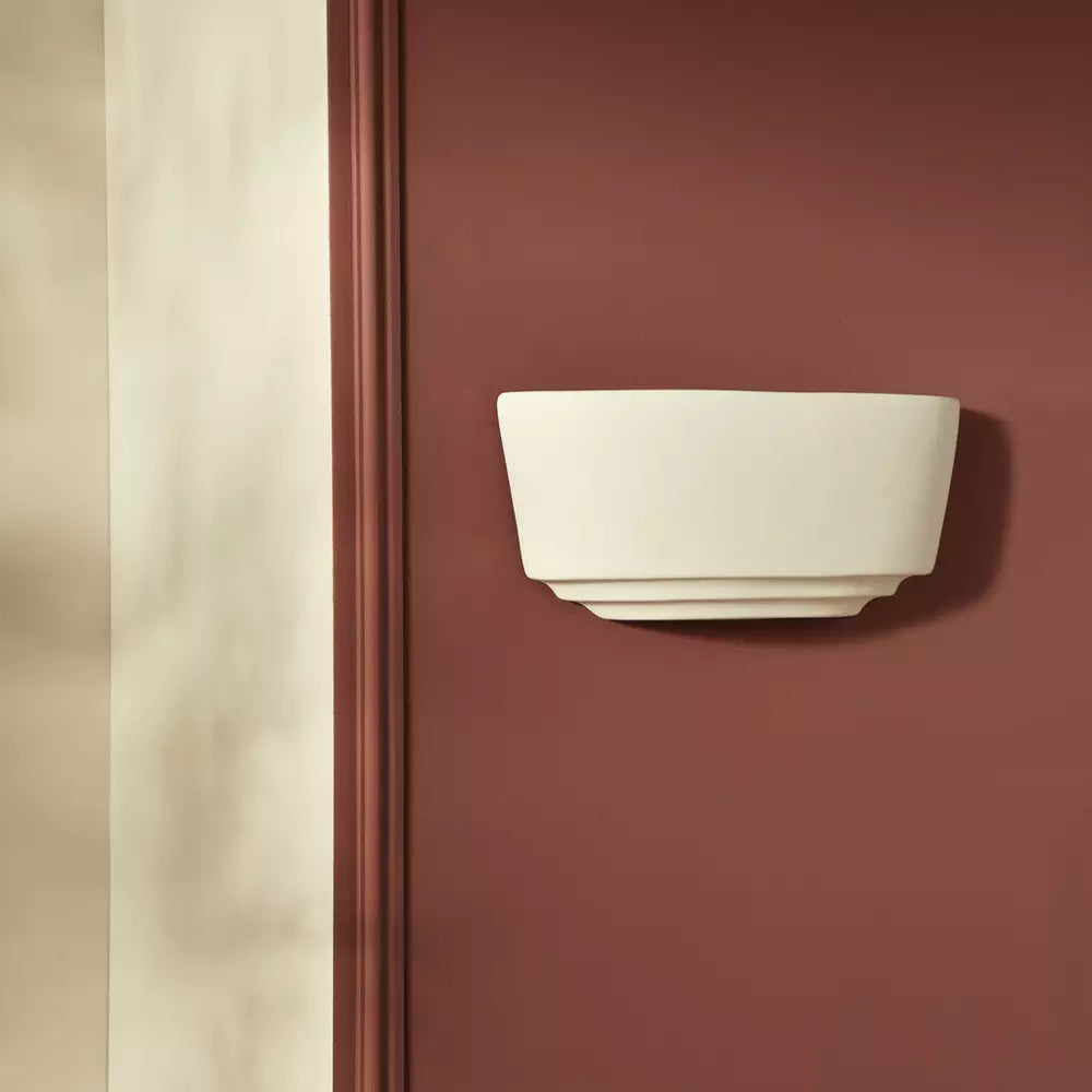 Argos Home Mars Ceramic Tiered Wall Light - White