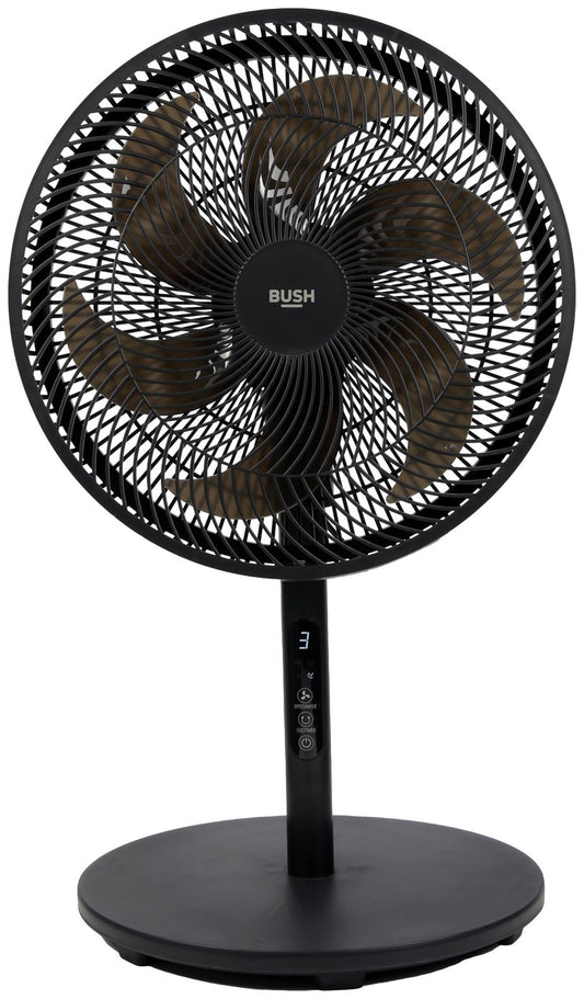 Bush Black Pedestal/Desk Fan with Remote Control - 16 Inch