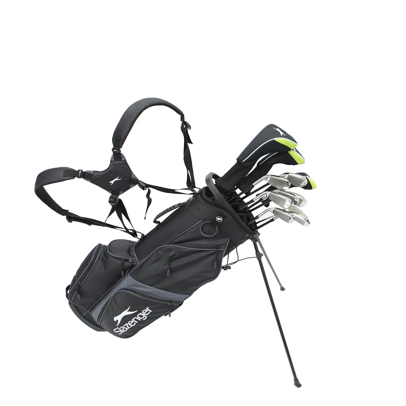 Slazenger VS Graphite Shaft Golf Club Set with Stand Bag Mens