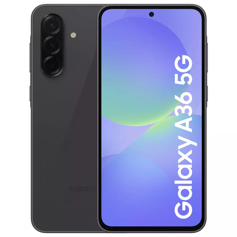 SIM Free Samsung Galaxy A36 5G 256GB AI Mobile Phone - Black