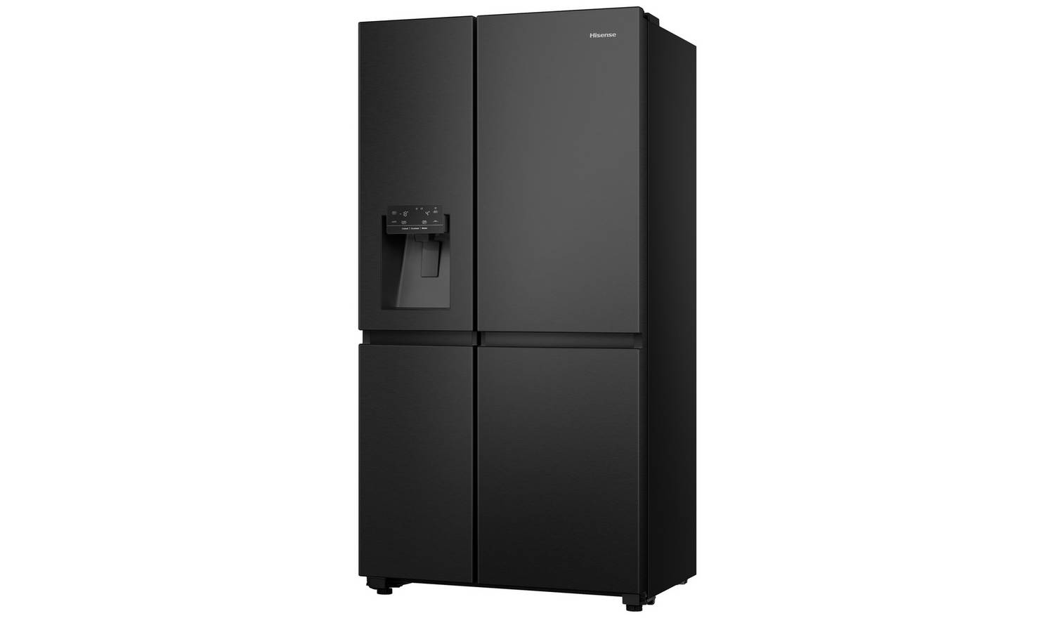 Hisense RS818N4TFE American Fridge Freezer - Black