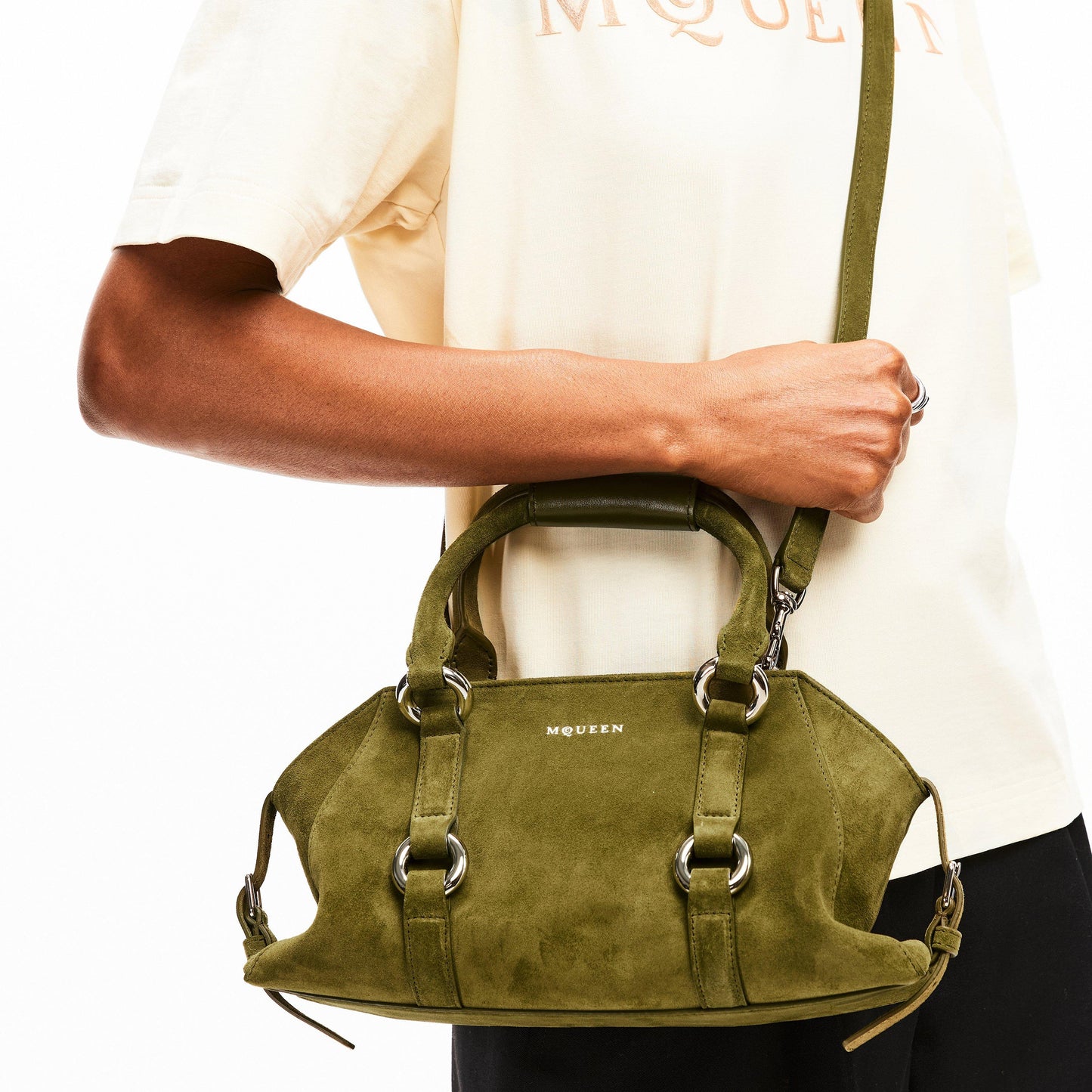 Alexander McQueen Women's Alex Farringdon Top Handle Bag