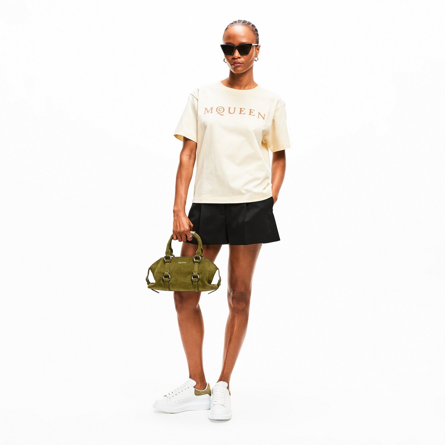 Alexander McQueen Women's Alex Farringdon Top Handle Bag