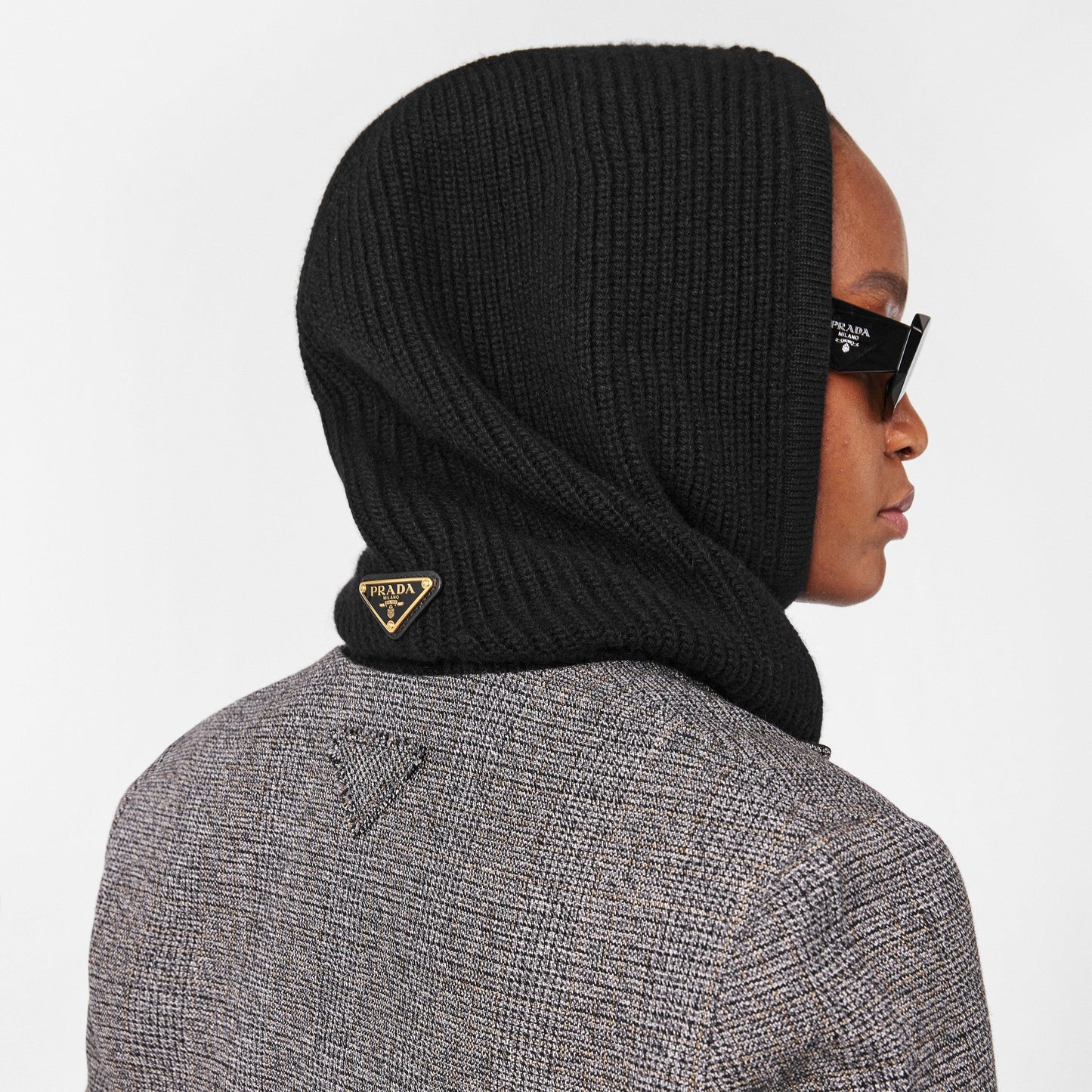 Prada Women's Logo Neckwarmer