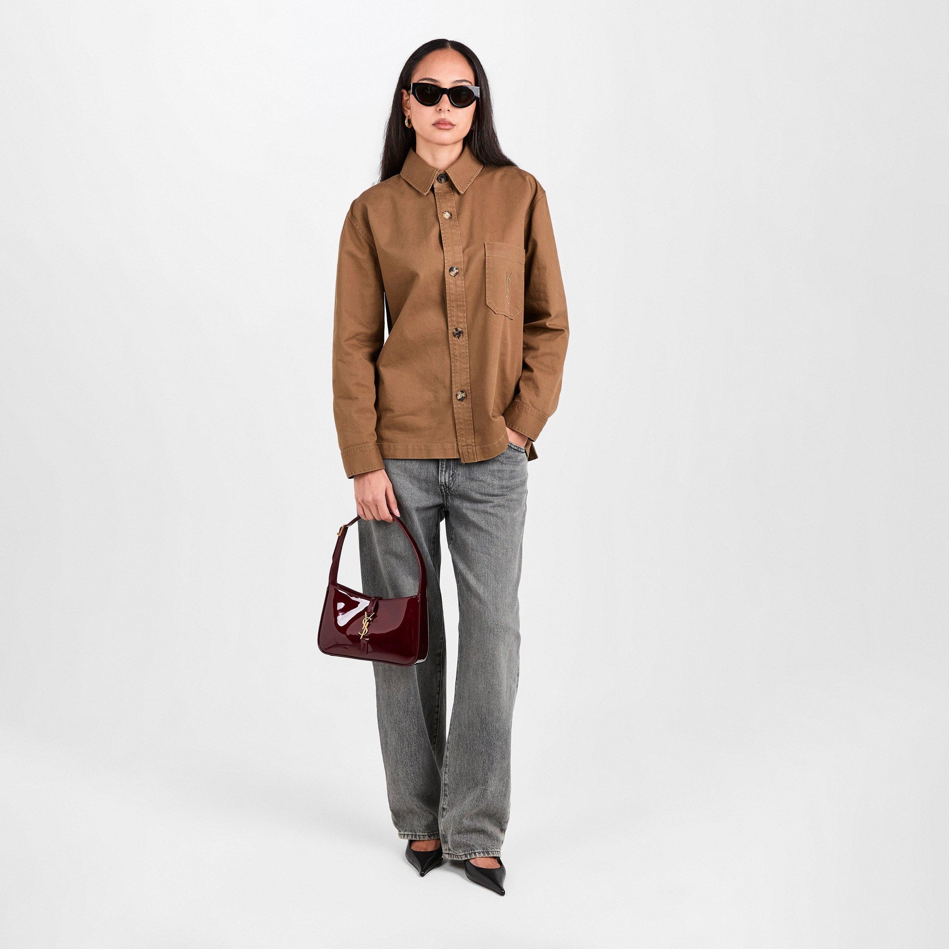 Saint Laurent Womens Mini LE 5 A 7 Bag
