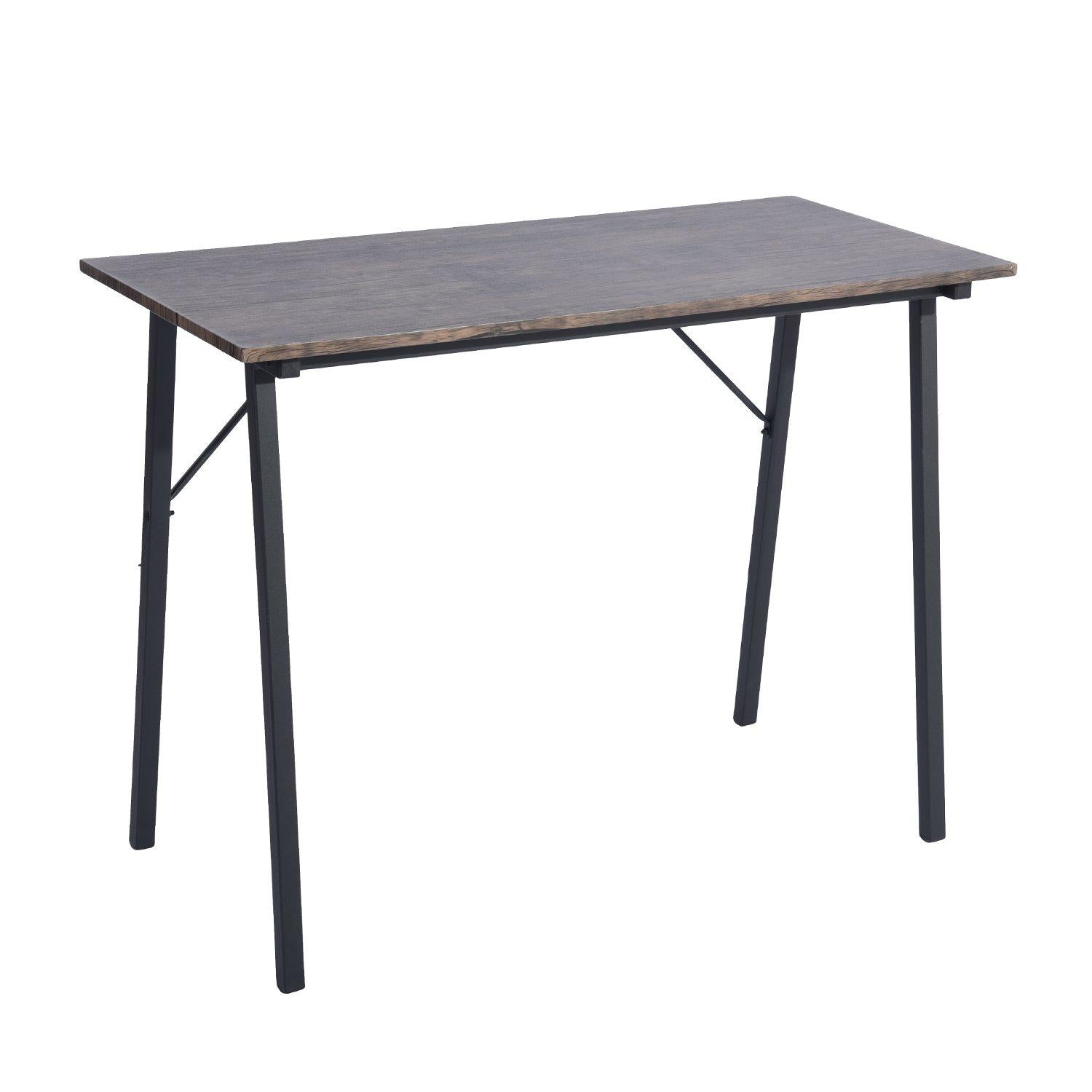 FurnitureR Folding Computer Desk – Small Writing Table